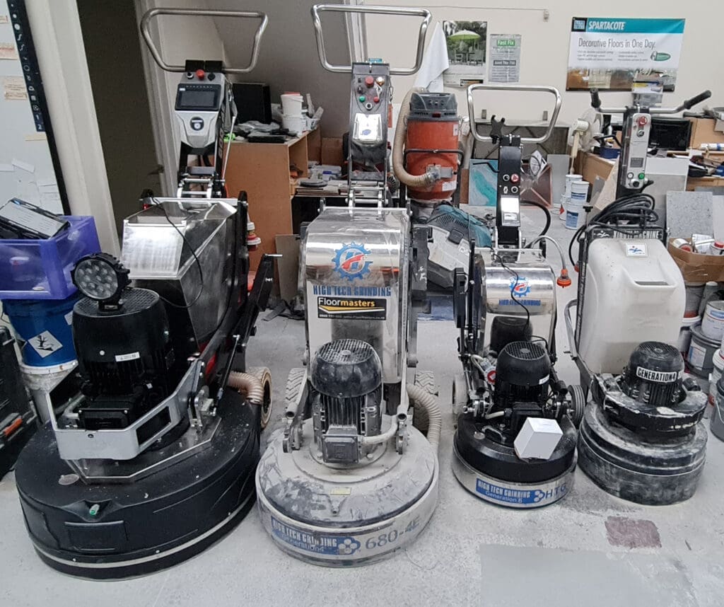 Our range of concrte grindrs